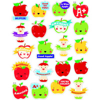 APPLE STICKERS SCENTED