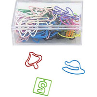 30 Pieces Assorted Shapes Paper Clips Funny Office Desk Accessories Bookmarks