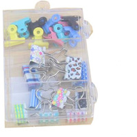 20 Pcs Metal Binder Clips/Paper Clips/Binders/Sketchpad Clamps (Various Shapes)