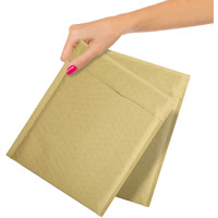 Kraft Bubble Mailers 6 x 9 Natural Brown Kraft Bubble Envelopes Pack of 25 Water Resistant Self Seal Padded Mailers Poly and Paper Envelope Mailers Lightweight Bubble Mailer Envelopes(D0102H93gD7)