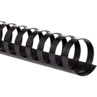 Mead CombBind Binding Spines - 1" Maximum Capacity - 200 x Sheet Capacity - For Letter 8 1/2" x 11" Sheet - Plastic - 125 / Box