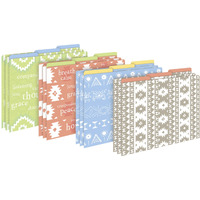 Barker Creek Thoughtfulness Letter File Folders, Pack of 12