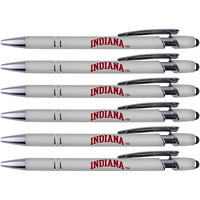 Greeting Pen Indiana Soft Touch Coated Metal 6 Pack 30532
