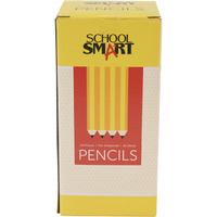 School Smart Hexagonal Pencils, Pre-Sharpened, Number 2, Pack of 144