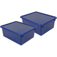 (2 EA) STOWAWAY BLUE LETTER BOX