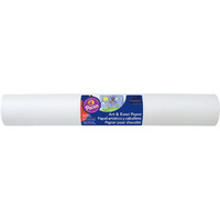 ART & EASEL ROLL WHITE 18IN X 50FT