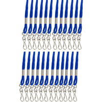 (24 EA) STANDARD LANYARD BLUE