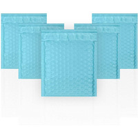 Pack of 25 Light Blue Poly Bubble Mailers 65 x 9 Padded Envelopes 6 12 x 9 Waterproof cushion Bags with Peel and Seal closure Mailing Pouches for Shipping Wrapping Packing(D0102H9FP4Y)