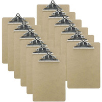 (12 EA) HARDWOOD CLIPBOARD LETTER