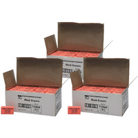 (3 BX) PENCIL ERASER SMALL 80/BX