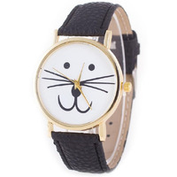 Mr. Whiskers Cat Watches 9 lives And 9 colors(D0102HE64QV.)