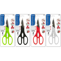 BAZIC 8" Kitchen Stainless Steel Scissors / Box Qty - 24
