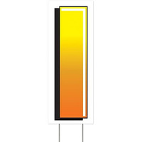 Plastic  I  Yard Sign