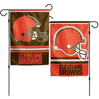 Cleveland Browns Flag 12x18 Garden Style 2 Sided