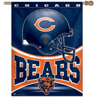 Chicago Bears Banner 27x37