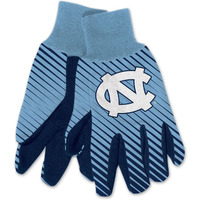 North Carolina Tar Heels Two Tone Gloves  - Adult