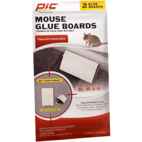 Pic Professional-Strength Mouse Glue Boards (2 Pack)