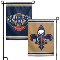 New Orleans Pelicans Flag 12x18 Garden Style 2 Sided