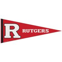 Rutgers Scarlet Knights Pennant 12x30 Premium Style