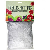 5'x30' Trellis Netting White 6