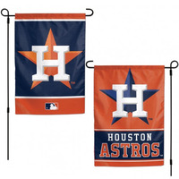 Houston Astros Flag 12x18 Garden Style 2 Sided