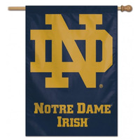 Notre Dame Fighting Irish Banner 28x40 Vertical
