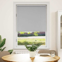 vidaXL Roller blind Blackout 39.4"x68.9" Gray