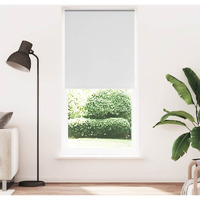 vidaXL Roller blind Blackout 31.5"x90.6" White