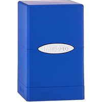Satin Tower Deck Box - Blue