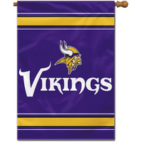 Minnesota Vikings Banner 28x40 House Flag Style 2 Sided CO
