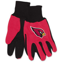 Arizona Cardinals Two Tone Adult Size Gloves