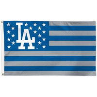 Los Angeles Dodgers Flag 3x5 Deluxe Stars and Stripes