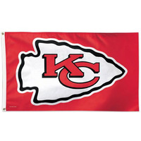 Kansas City Chiefs Flag 3x5 Deluxe Style