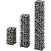 vidaXL 3 Piece Gabion Set Galvanized Wire