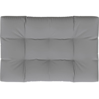 vidaXL Seat Cushion Upholstered 47.2"x31.5"x3.9" Gray