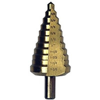 1/4'' to 1-3/8'' Step Drill Bi