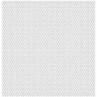 vidaXL Garden Wire Fence Stainless Steel 19.7"x19.7" 1.8"x0.8"x0.2"