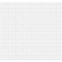 vidaXL Crimped Garden Wire Fence Stainless Steel 19.7"x19.7" 0.4"x0.4"x0.1"