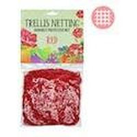 5'x30' Trellis Netting Red 6"
