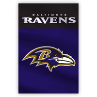Baltimore Ravens Flag 13x18 Home CO