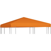 vidaXL Gazebo Top Cover 1 oz/ft 9.8'x9.8' Orange