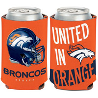 Denver Broncos Can Cooler Slogan Design - Special Order