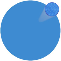 vidaXL Pool Cover Blue 140.2" PE