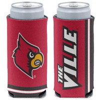 Louisville Cardinals Can Cooler Slim Can Design