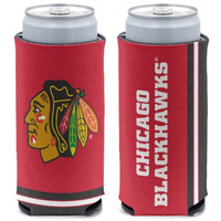 Chicago Blackhawks Can Cooler Slim Can Design