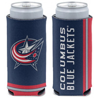 Columbus Blue Jackets Can Cooler Slim Can Design