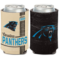 Carolina Panthers Can Cooler Vintage Design Special Order