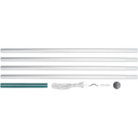 vidaXL Sectional Flagpole Aluminum 20.3'