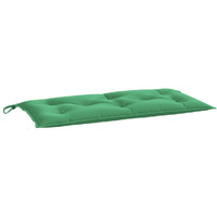vidaXL Garden Bench Cushion Green 39.4"x19.7"x2.8" Fabric