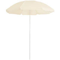 vidaXL Outdoor Parasol with Steel Pole Sand 70.9"